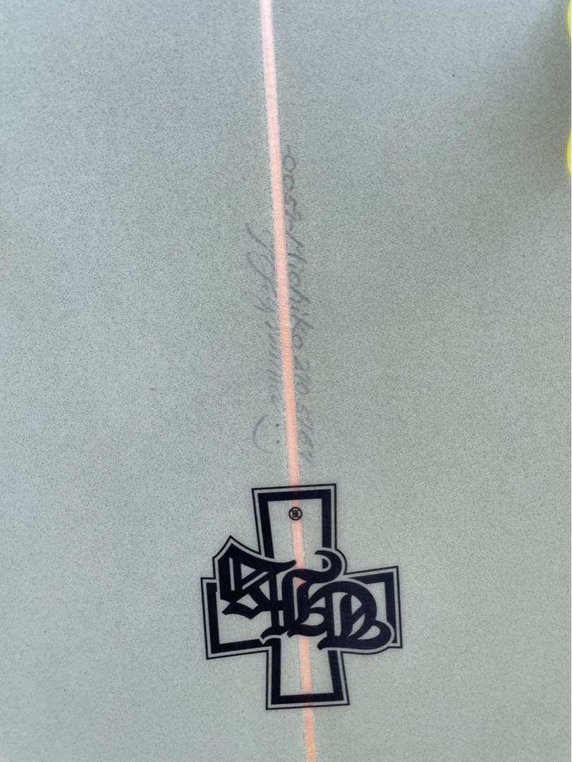 ロングボード サーフボード 緑 約270cm / 8.9