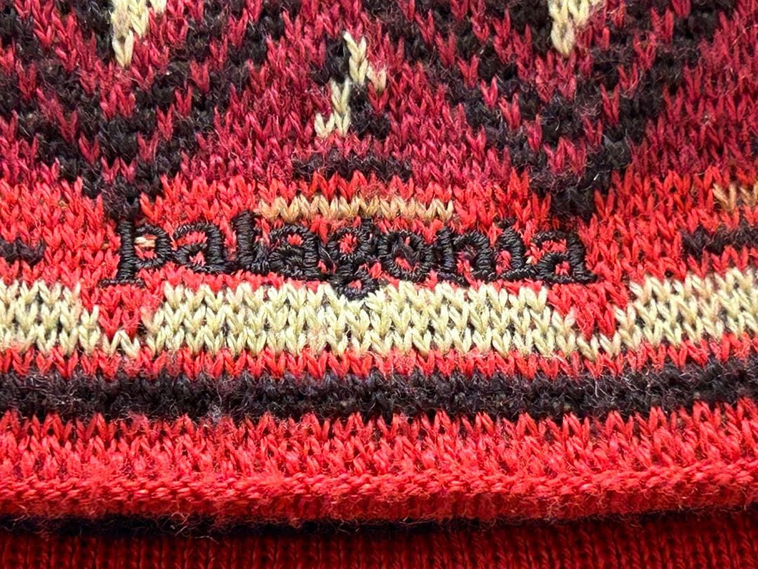 パタゴニア　patagonia スキーキャップ　ニットキャップ　美品