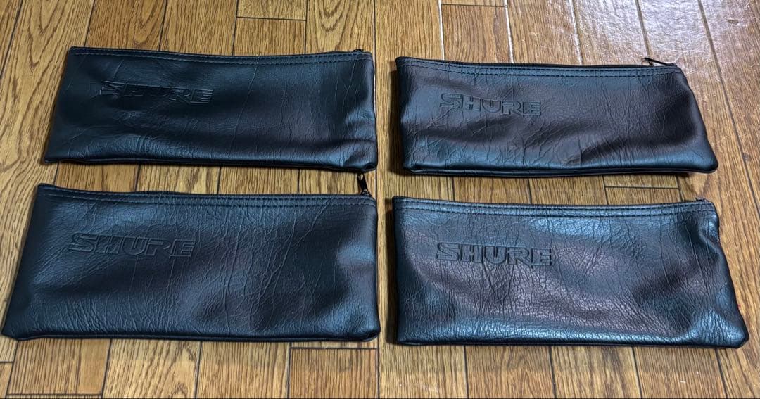 SHURE SM58 ダイナミックマイク 4本セット　ジャンク品として