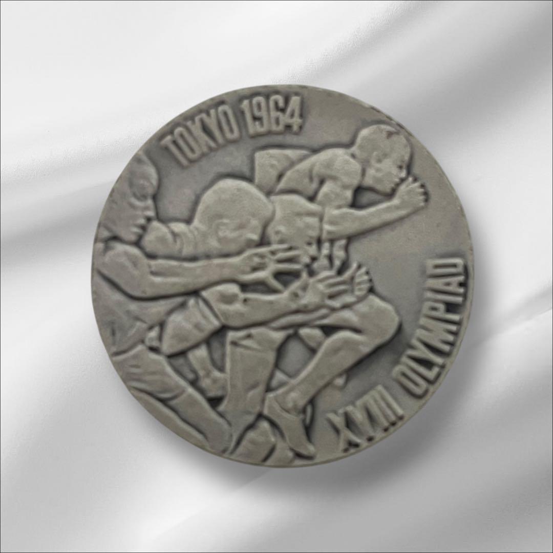 ❤️激レア　1964年 東京オリンピック記念 銀メダル 925/1000 ケース付