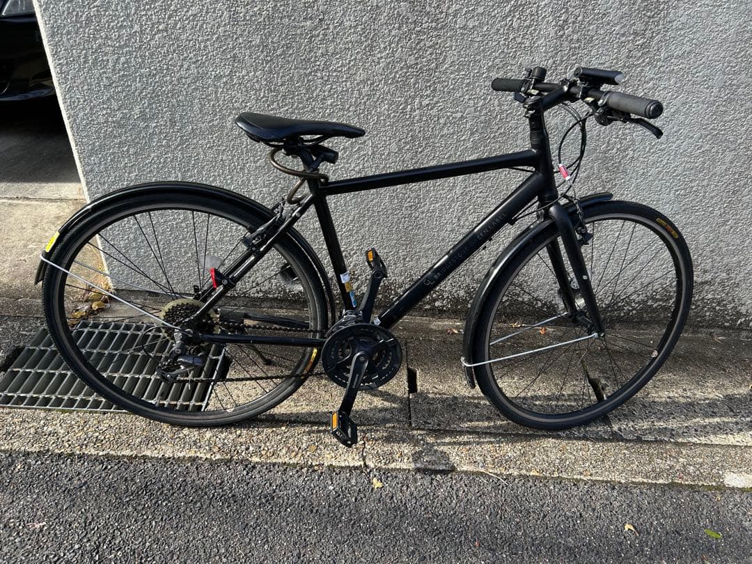 ケラマ BRIDGESTONE クロスバイク ブラック