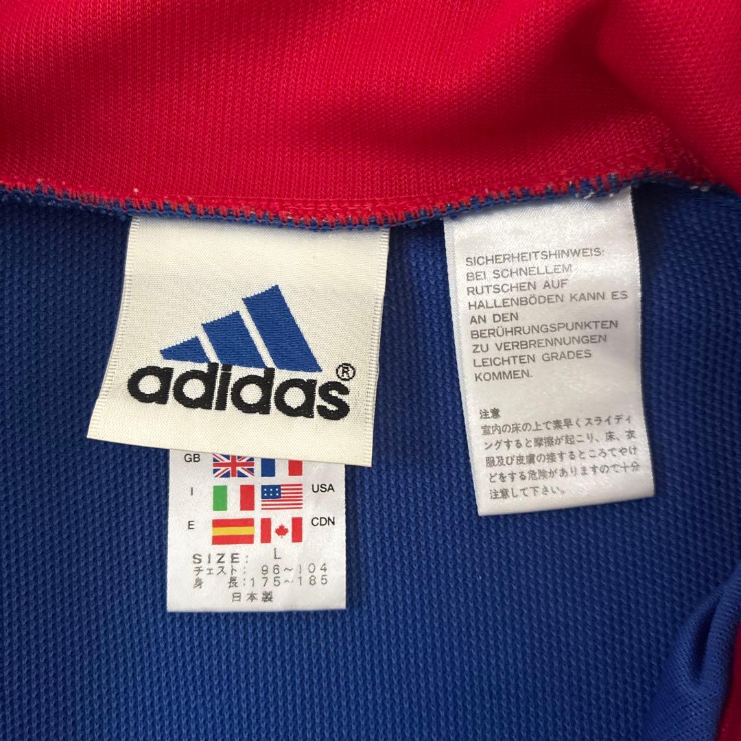 美品 日本製 90' 国旗タグ アディダス ジャージ セットアップ