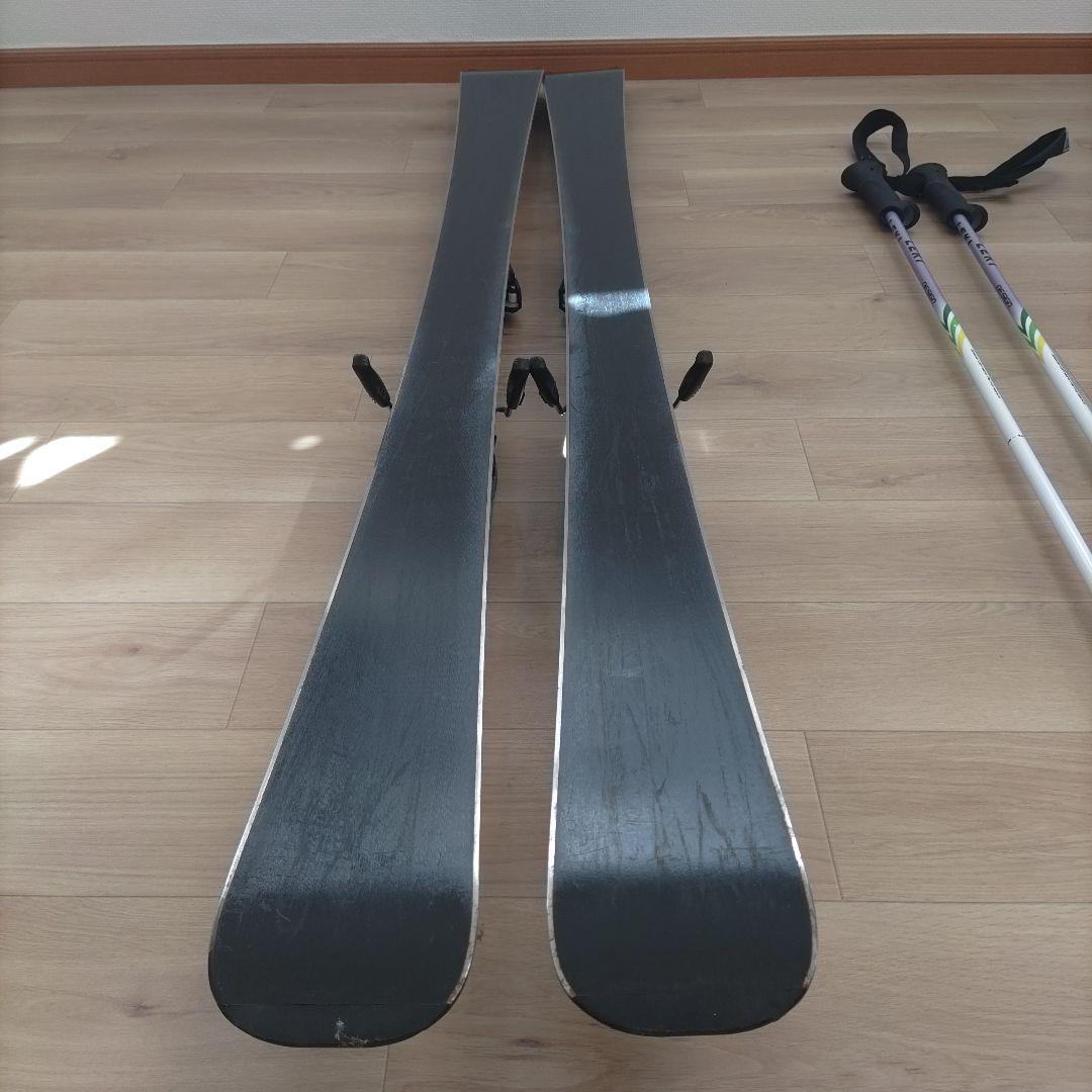 HEADのスキー板149cm ビンディングセット ストックおまけ