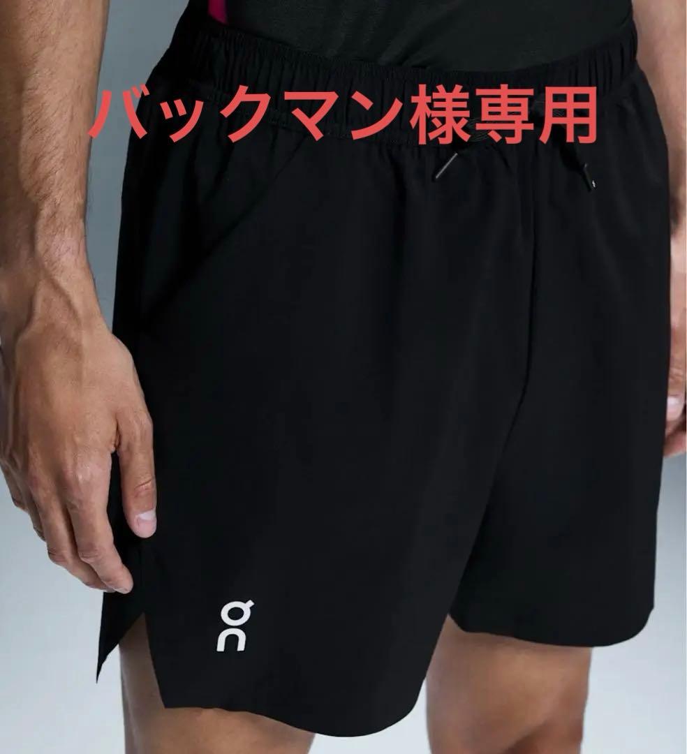 【値下げ】On Court Shortsブラック Mサイズ 新品未使用品