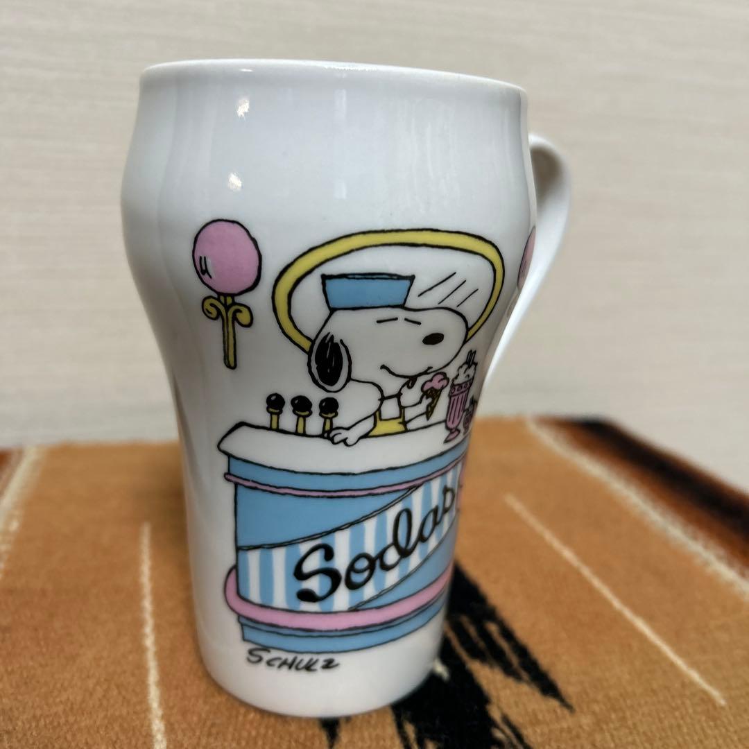 ビンテージスヌーピーマグ　スペシャル アンティーク食器　ビンテージ食器