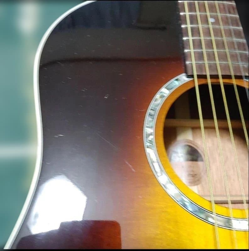 Morris MG-601 アコースティックギター サンバースト