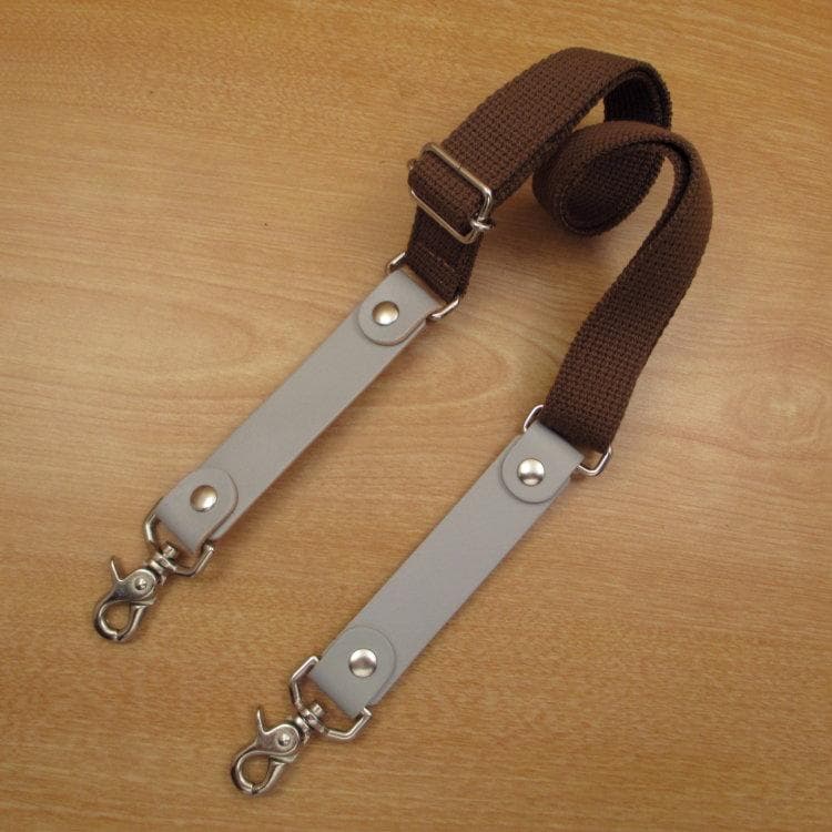 【トリマー向き】 ８丁差し　ライトグレー　本革シザーケース　TSC-13/CHA