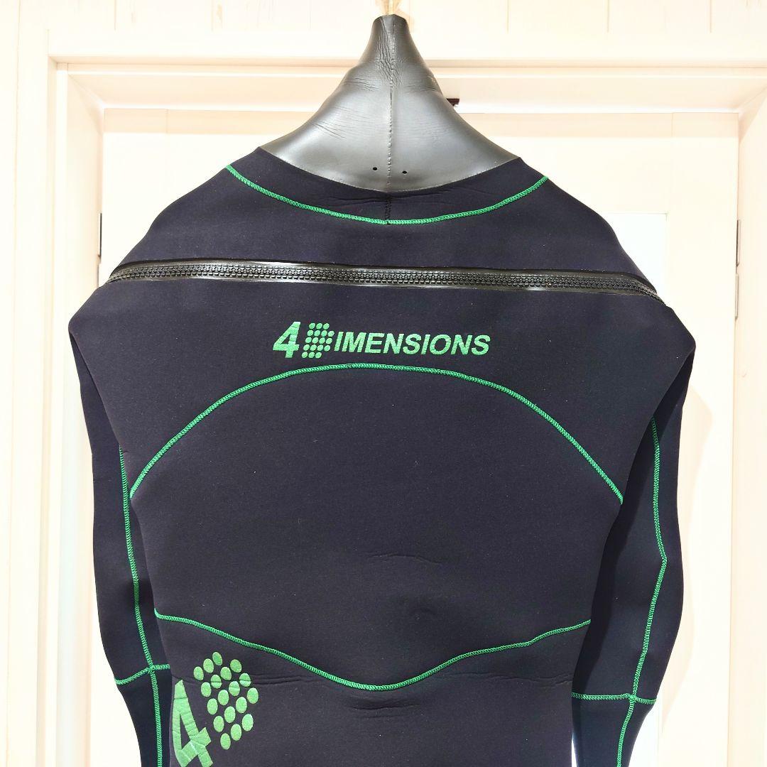 美品 16万 4DIMENSIONS ウェットスーツ フルスーツ ブーツ付