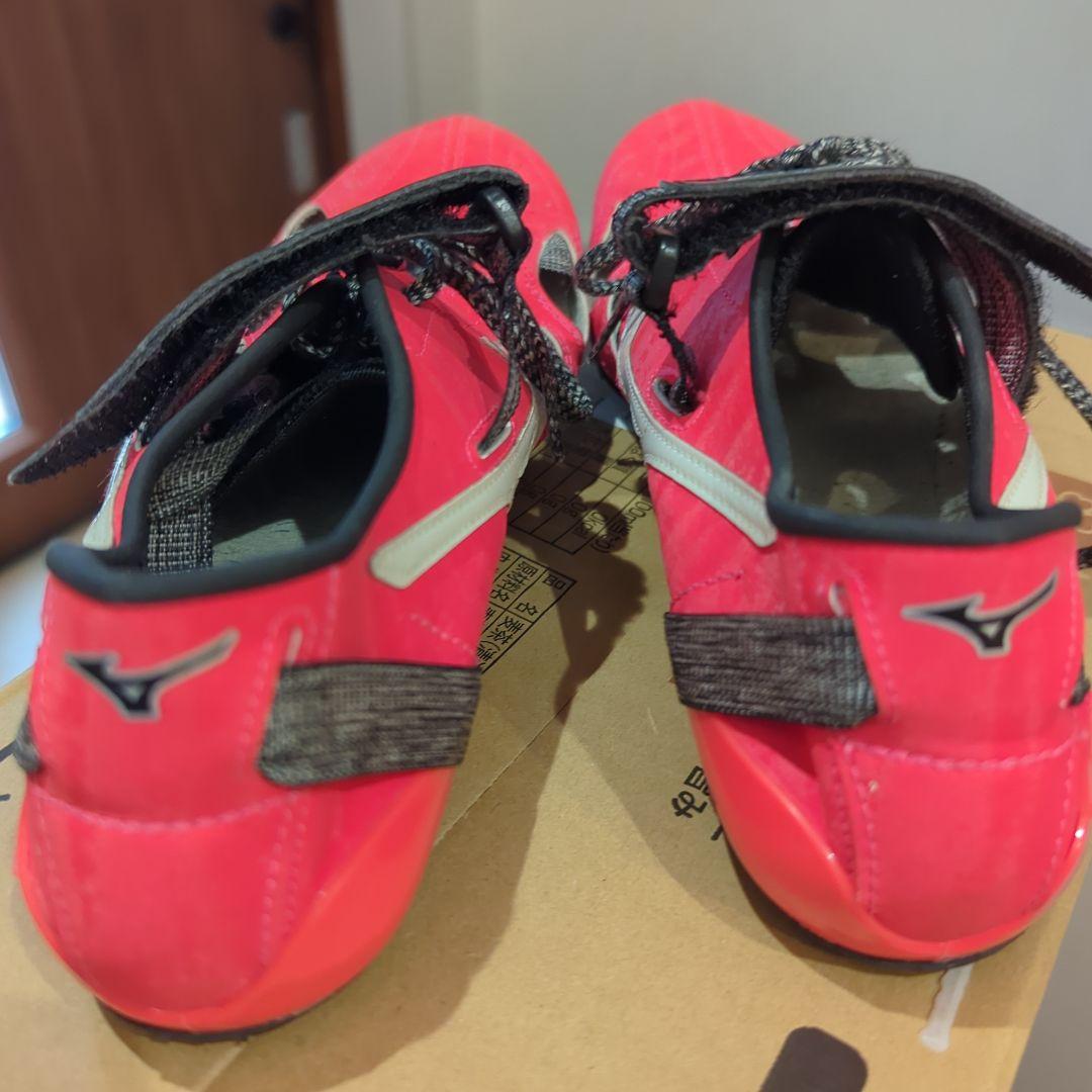 ミズノChrono IX 9 陸上競技用スパイクシューズ レッド