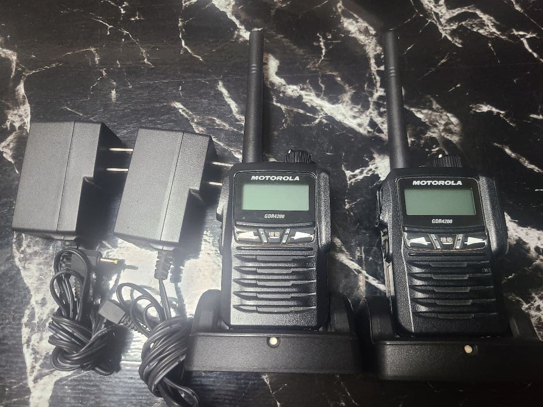 MOTOROLA GDR4200 トランシーバー 2台セット　インカム