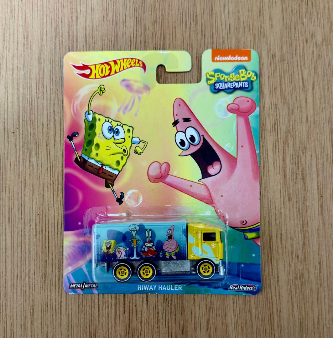 Hot Wheels スポンジ・ボブ ミニカー 6個セット