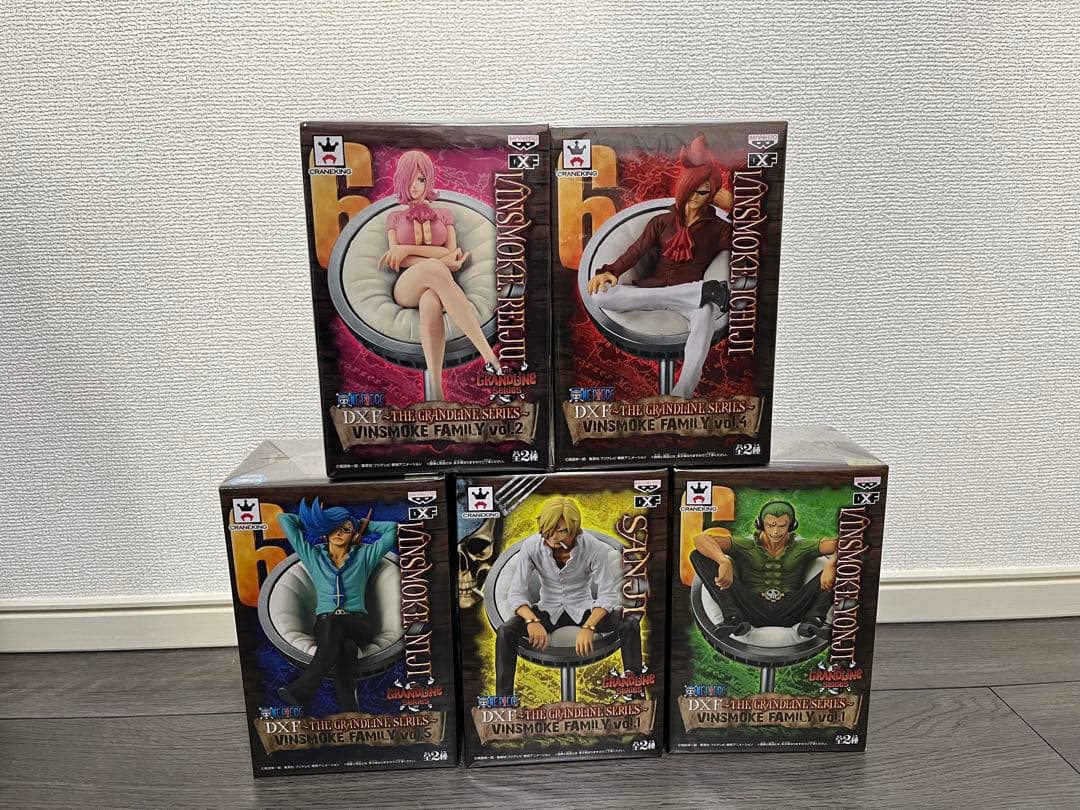 ワンピース　ヴィンスモークファミリー　レイジュ　イチジ　ニジ　サンジ　ヨンジ
