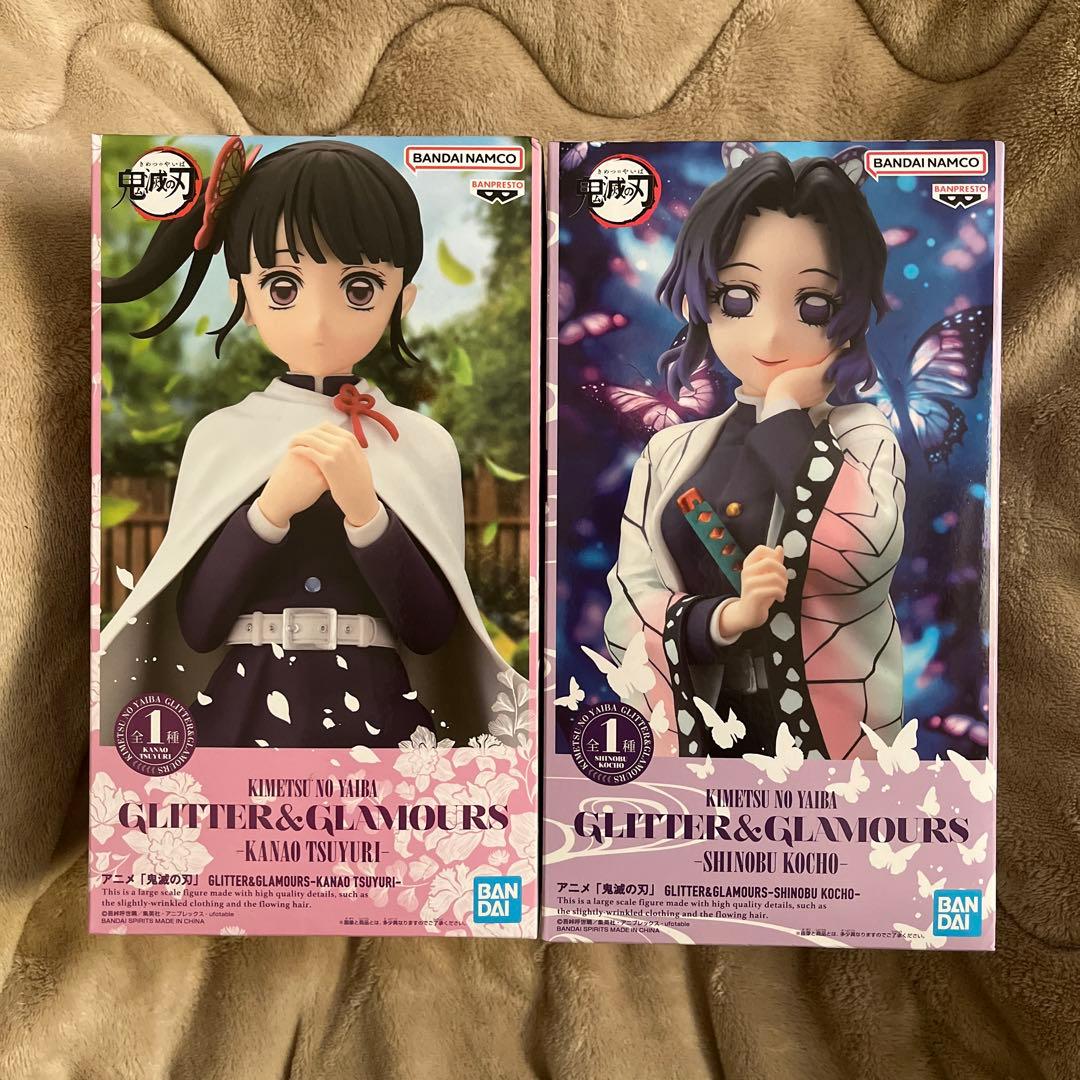 鬼滅の刃　胡蝶しのぶ　栗花落カナヲ　フィギュア　まとめ売り　ルミナスタ