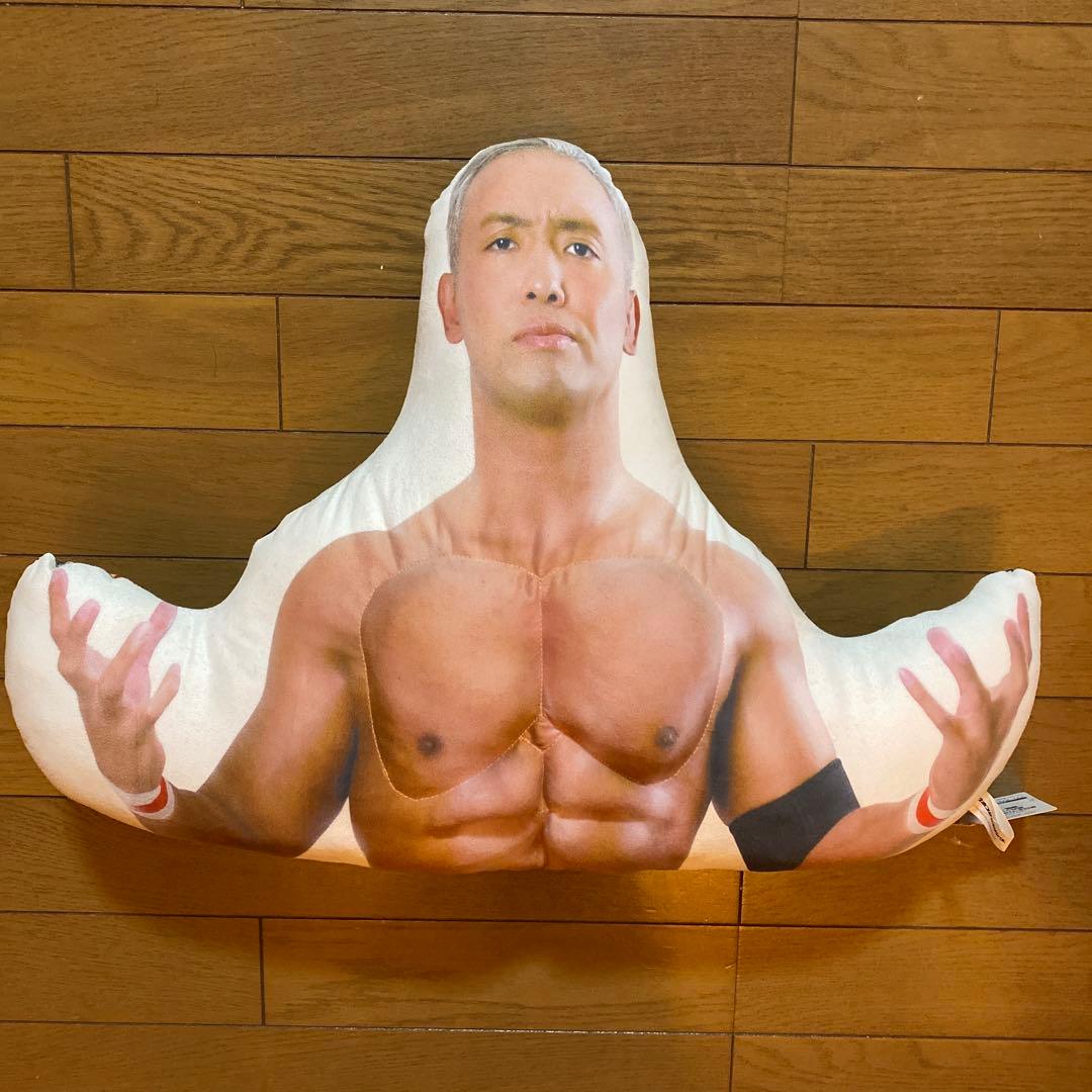 プロレスラー抱き枕 セット　クッション　オカダカズチカ　高橋ヒロム　新日本