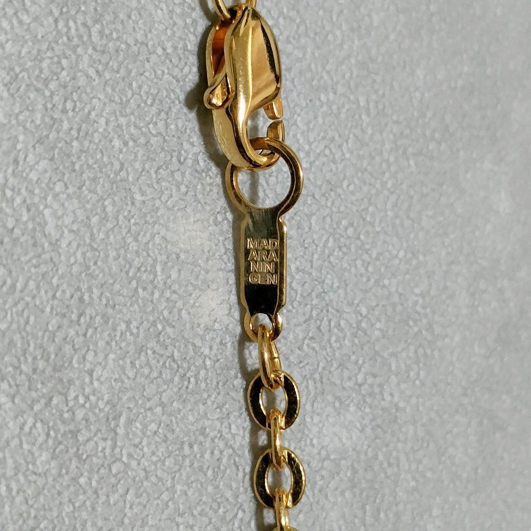 マダラニンゲン チェーンネックレス ゴールド