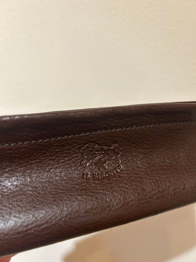 【新品】イルビゾンテ　レザーペンケース