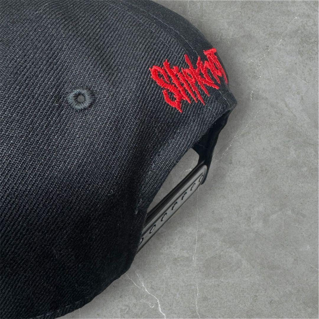 激レア 90s SLIPKNOT ブラックゴート 刺繍キャップ