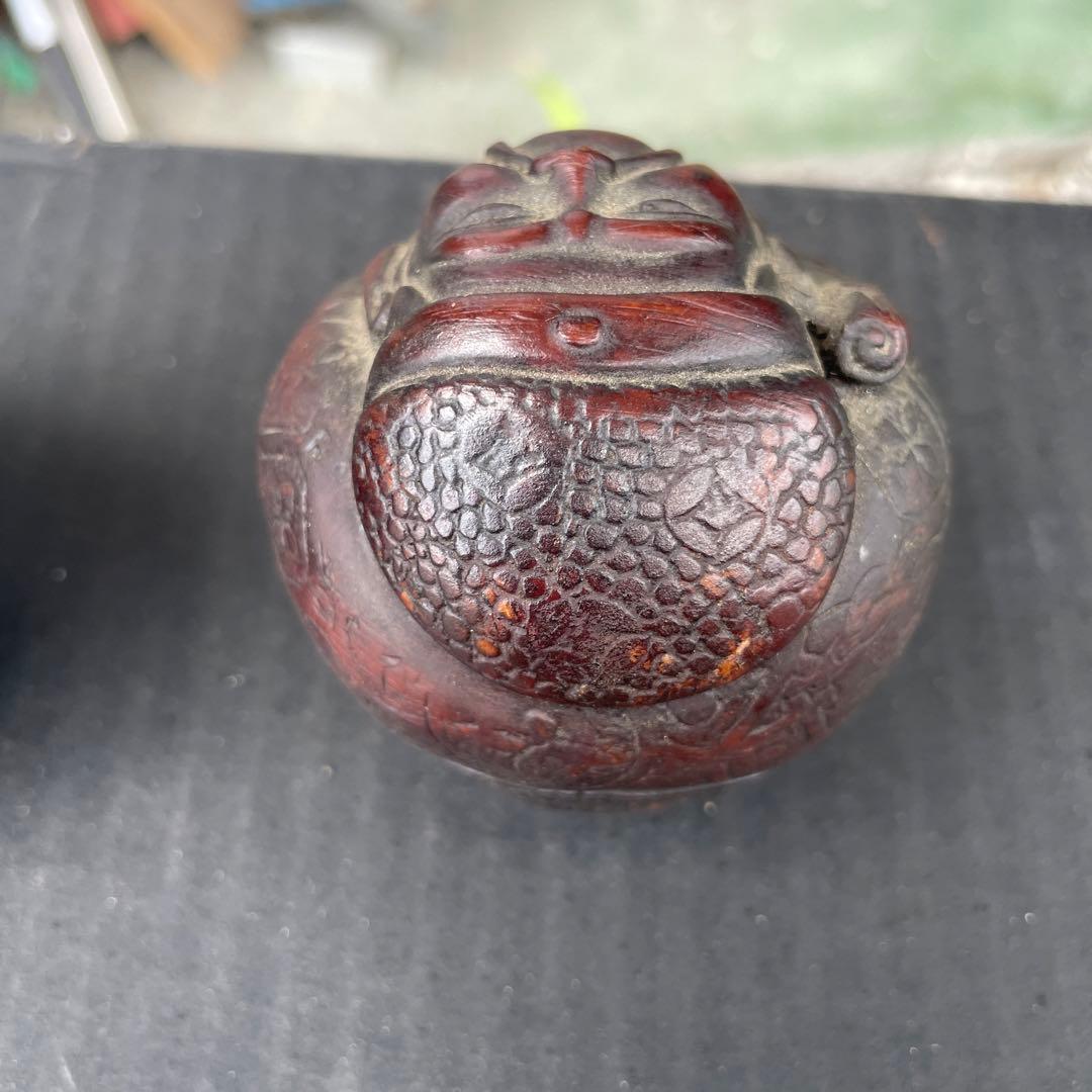 中国古い置き物縁起福来