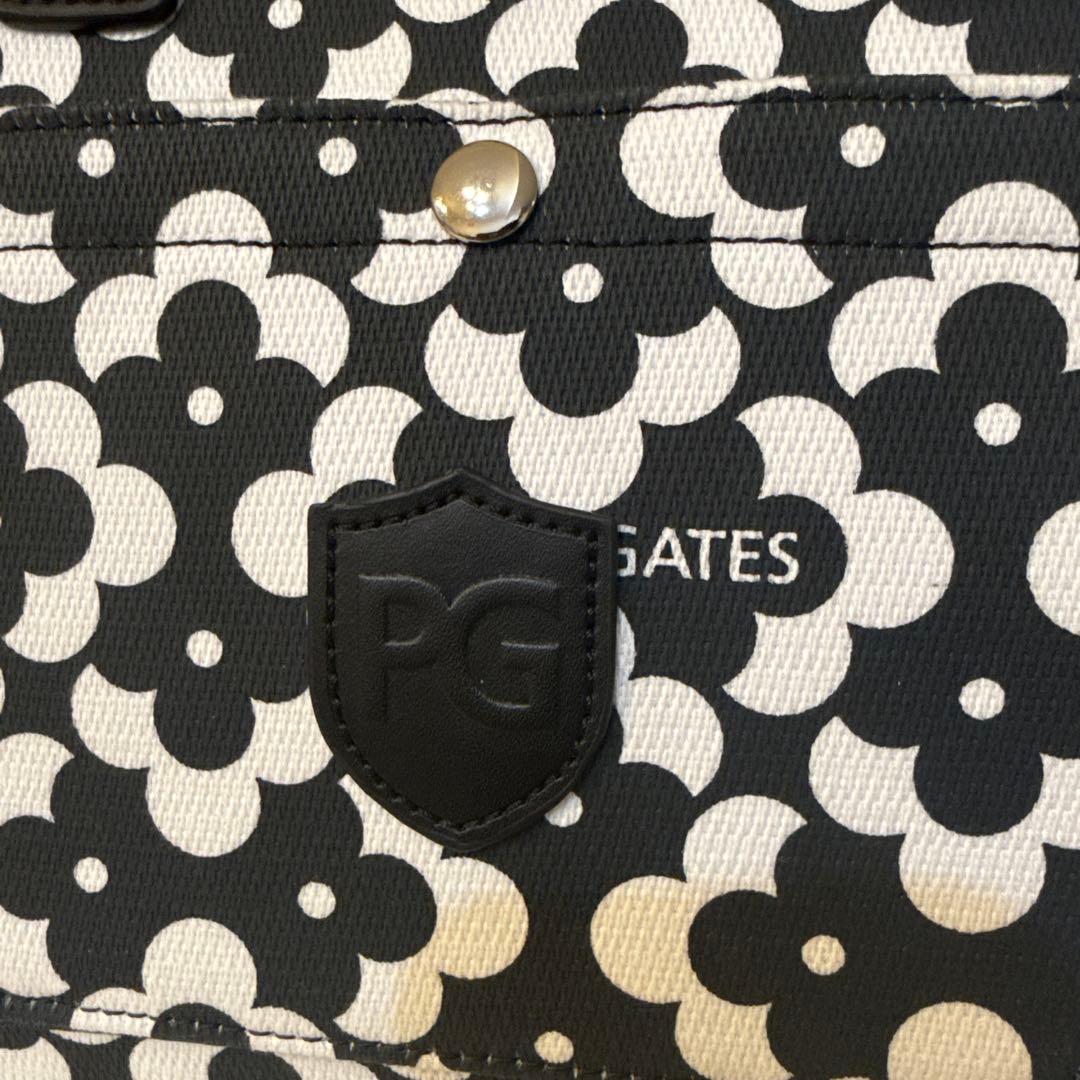 【とね】パーリーゲイツ　ジオメトリック　フラワー柄　カートバッグ