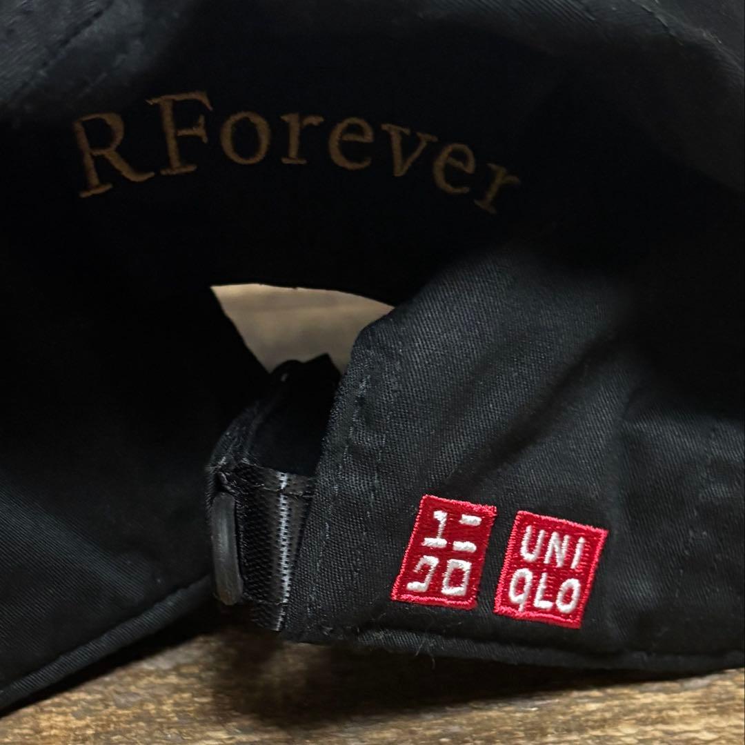 【新品未使用】ユニクロ ロジャーフェデラー 引退記念 RF キャップ