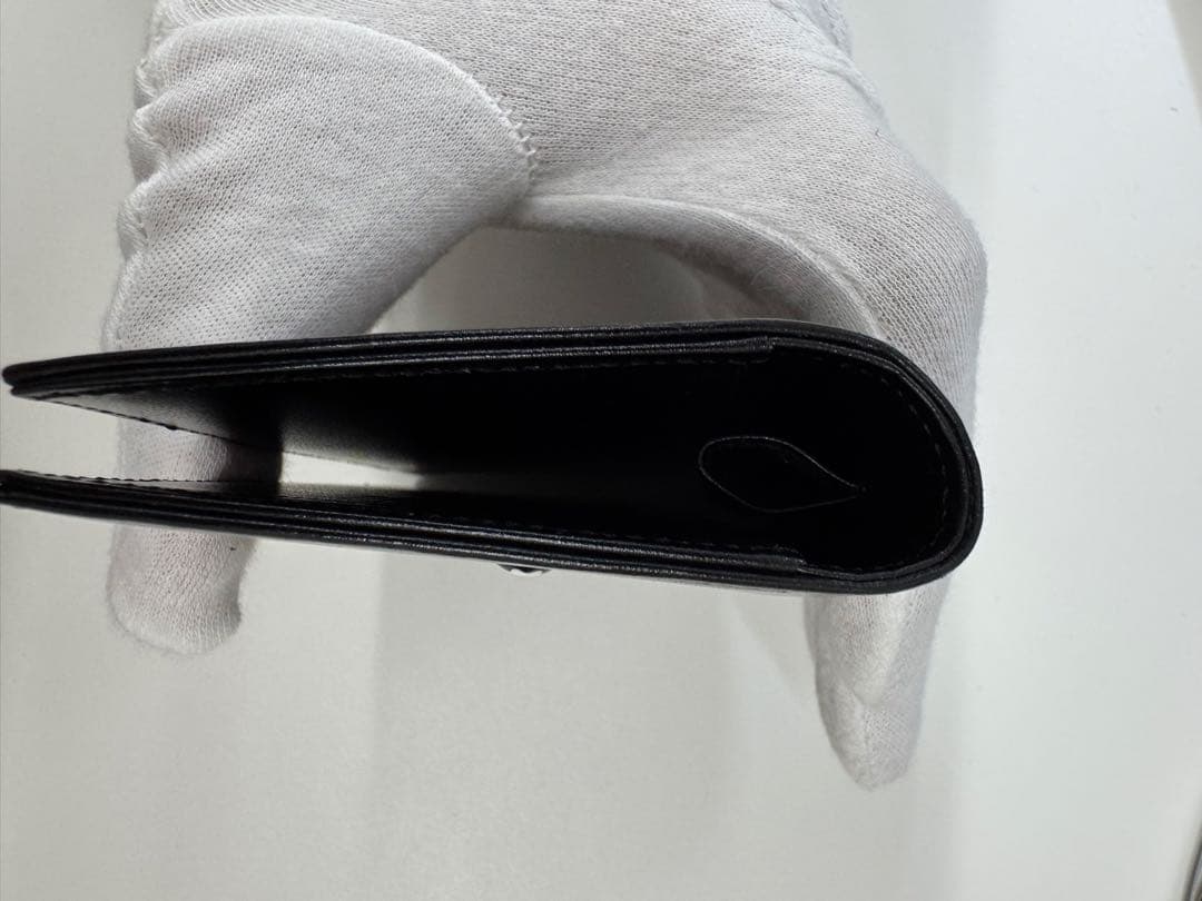 Montblanc 名刺 クレジットカード メモ ノートカバー ケース 革 中古