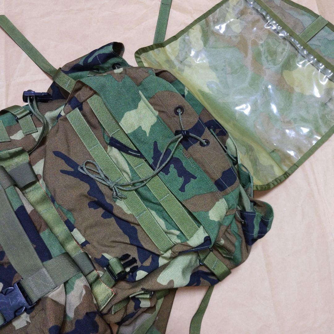 アメリカ軍メインパック/スリーピングバックキャリア/フレーム/パット 実物中古品