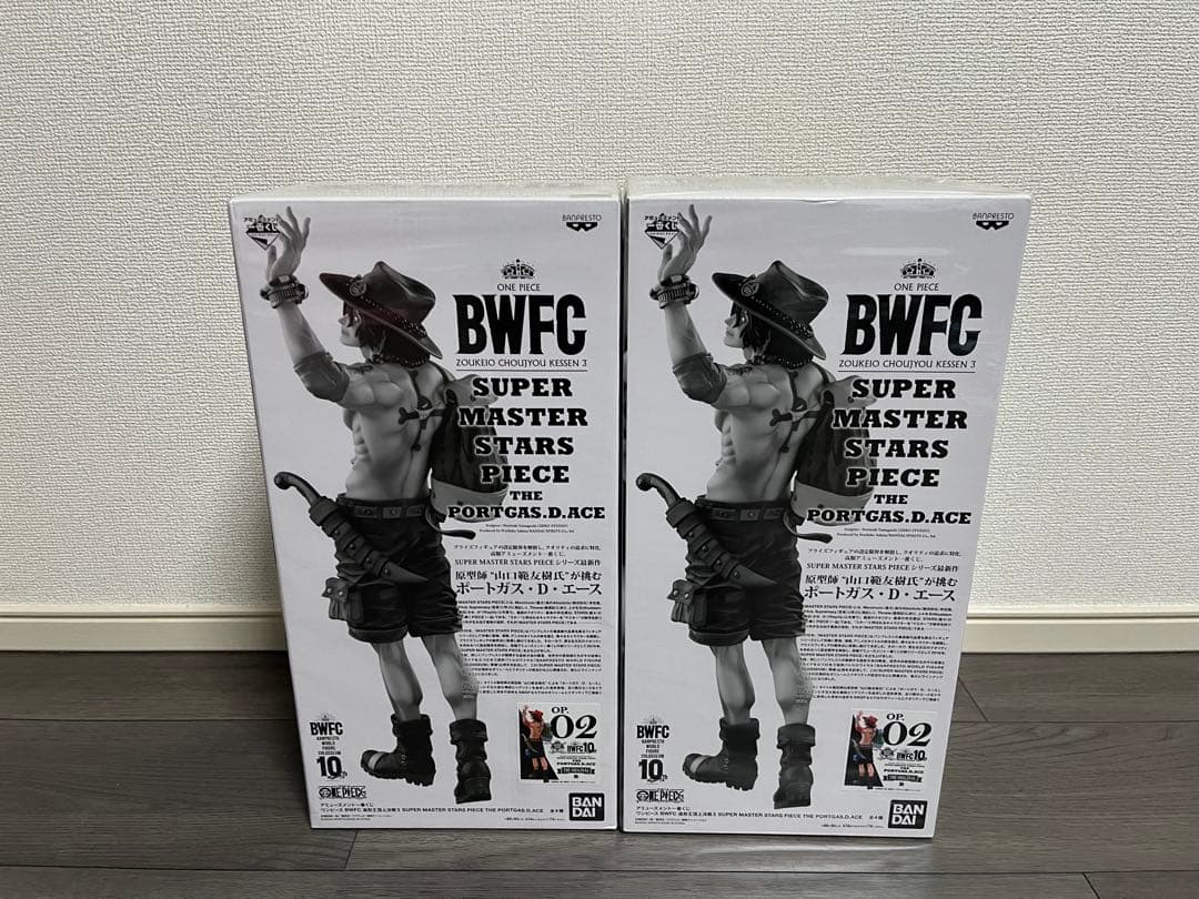 ワンピース　SMSP BWFC エース　ロー A賞 01 B賞 02 C賞 03