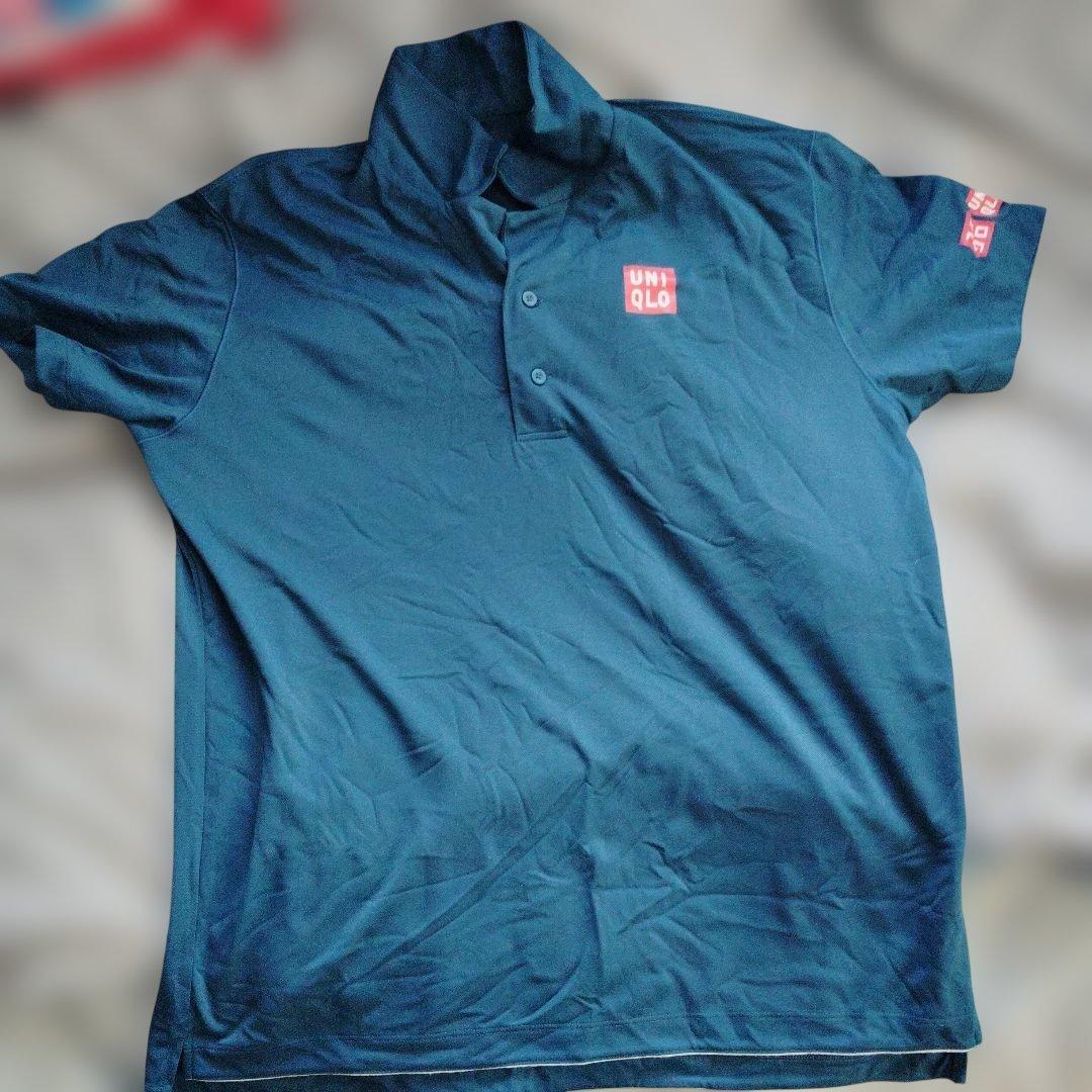 バラ売り検討中　ユニクロ　ロジャーフェデラー着用モデル　ポロシャツ２枚セット
