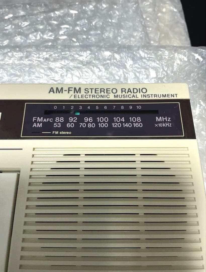 Casio CK-10☆美品中古☆状態良好☆AM/FMラジオ付き☆激レア希少☆