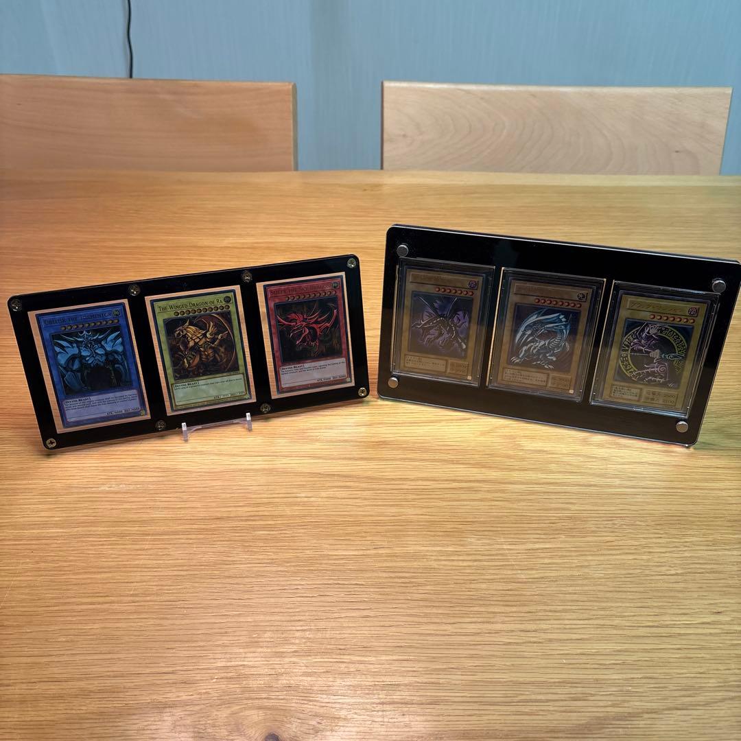 遊戯王カードセット フレーム付　ブルーアイズ　ブラックマジシャンなど