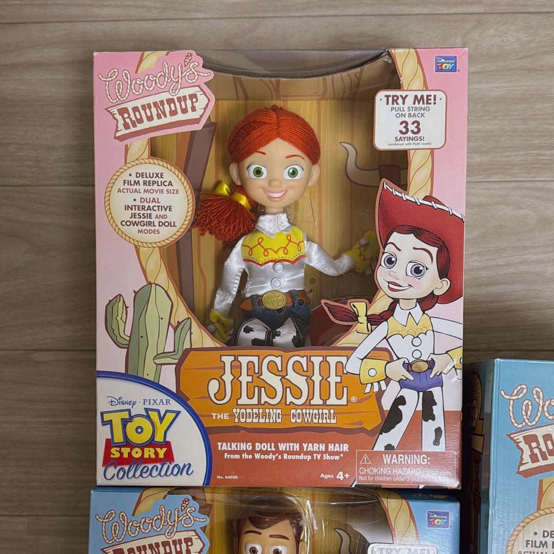 トイストーリー シグネチャーコレクション ウッディ ジェシー ブルズアイ