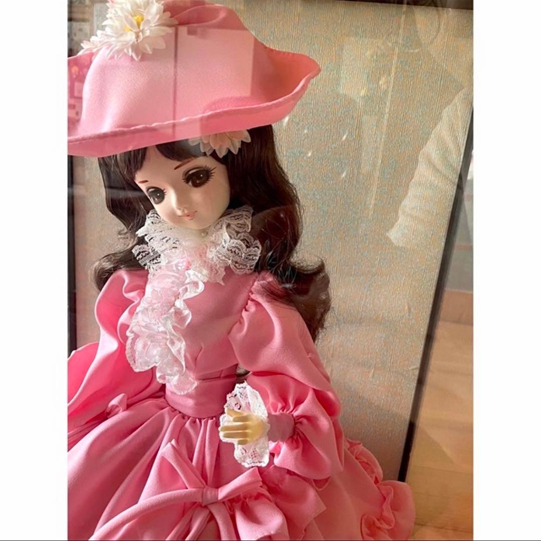 ●【美品】アンティーク フランス人形 専用クリアケース付 ドール マーガレット②