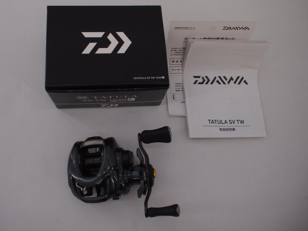 64▢ダイワ 20タトゥーラSV TW103HL NH0828-1