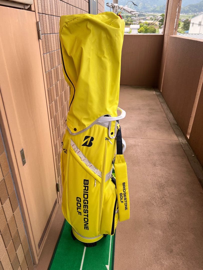 BRIDGESTONE GOLF キャディバッグ イエロー