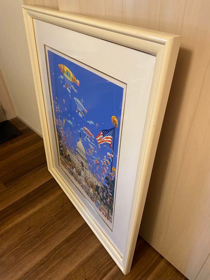 ヒロ ヤマガタ キャピタルヒルズ200周年シルクスクリーン