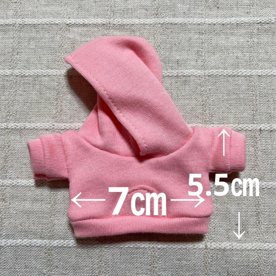 ちびぬいちゃんのパーカーピンク新色