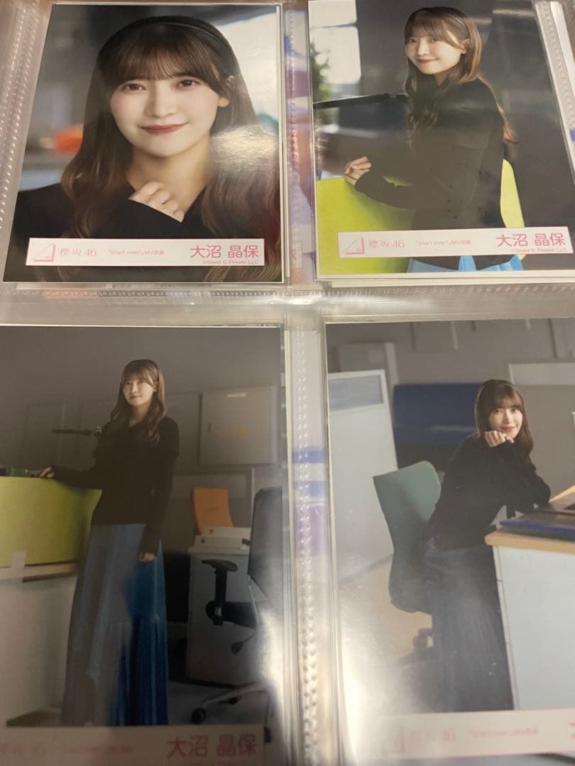 と*つ様 櫻坂46 森田ひかる Start over MV衣装 生写真 全メンバ