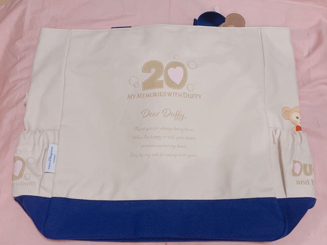 ディズニー ダッフィー＆フレンズ ダフフレ 20周年 トートバッグ