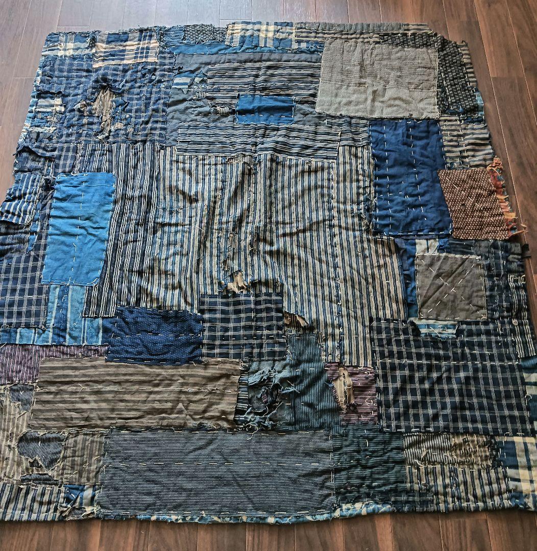アートピース襤褸敷物　観賞用 boro japan vintage