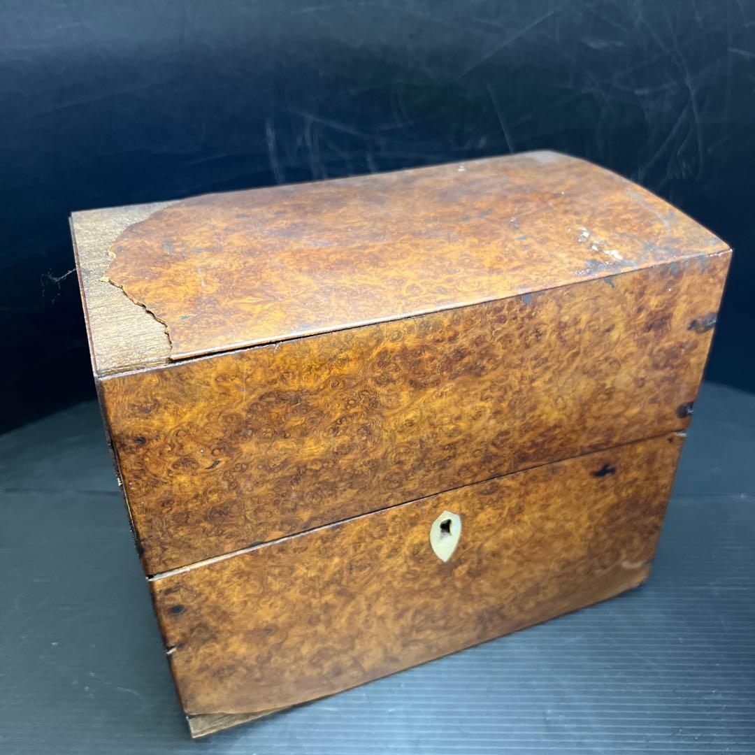 19世紀オールドベネチア　金彩手彫切子デキャンタ、グラスセット　共箱