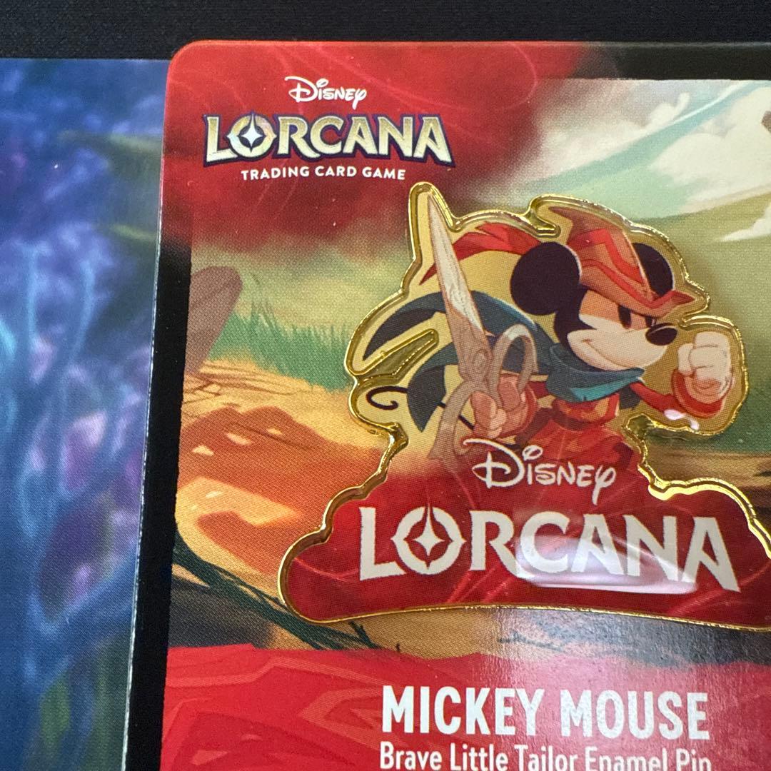 ディズニー ロルカナ ミッキーマウス ピンバッジ D23EXPO ロルカーナ