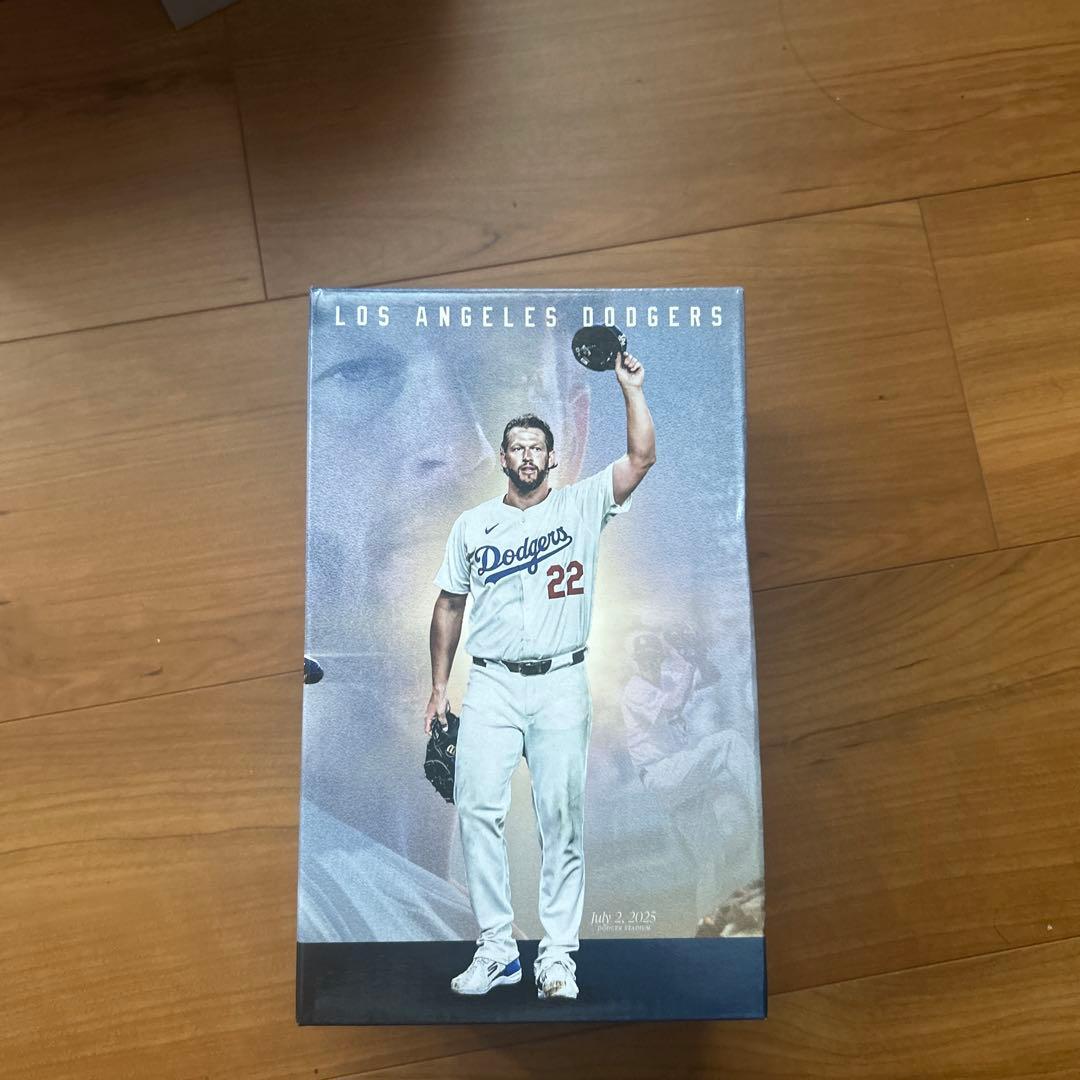 カーショウ　3000奪三振ボブルヘッド