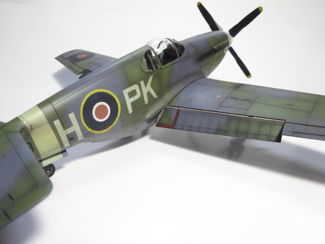 タミヤ1/48英国空軍「マスタングⅢ」完成品