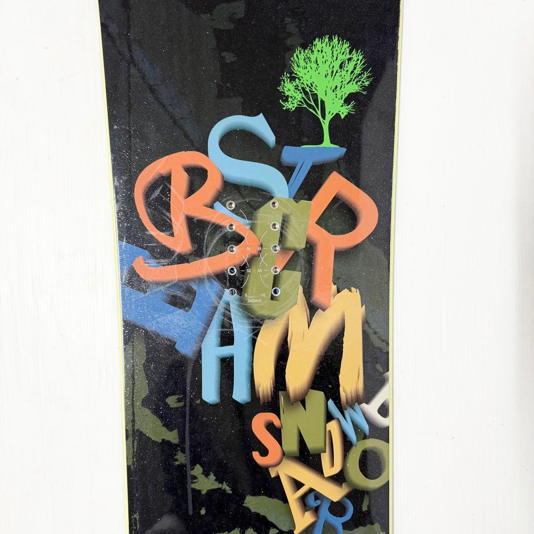 BC STREAM S58 スノーボード 158cm 美品 ビーシーストリーム