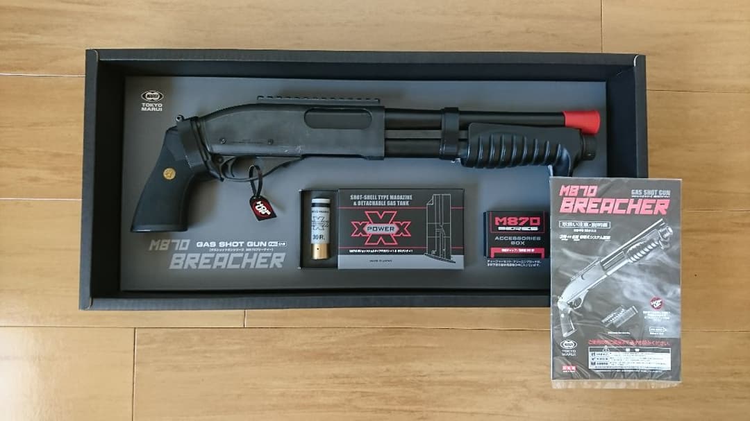 東京マルイ M870 ブリーチャー ガスショットガン 動作確認済み ガスガン