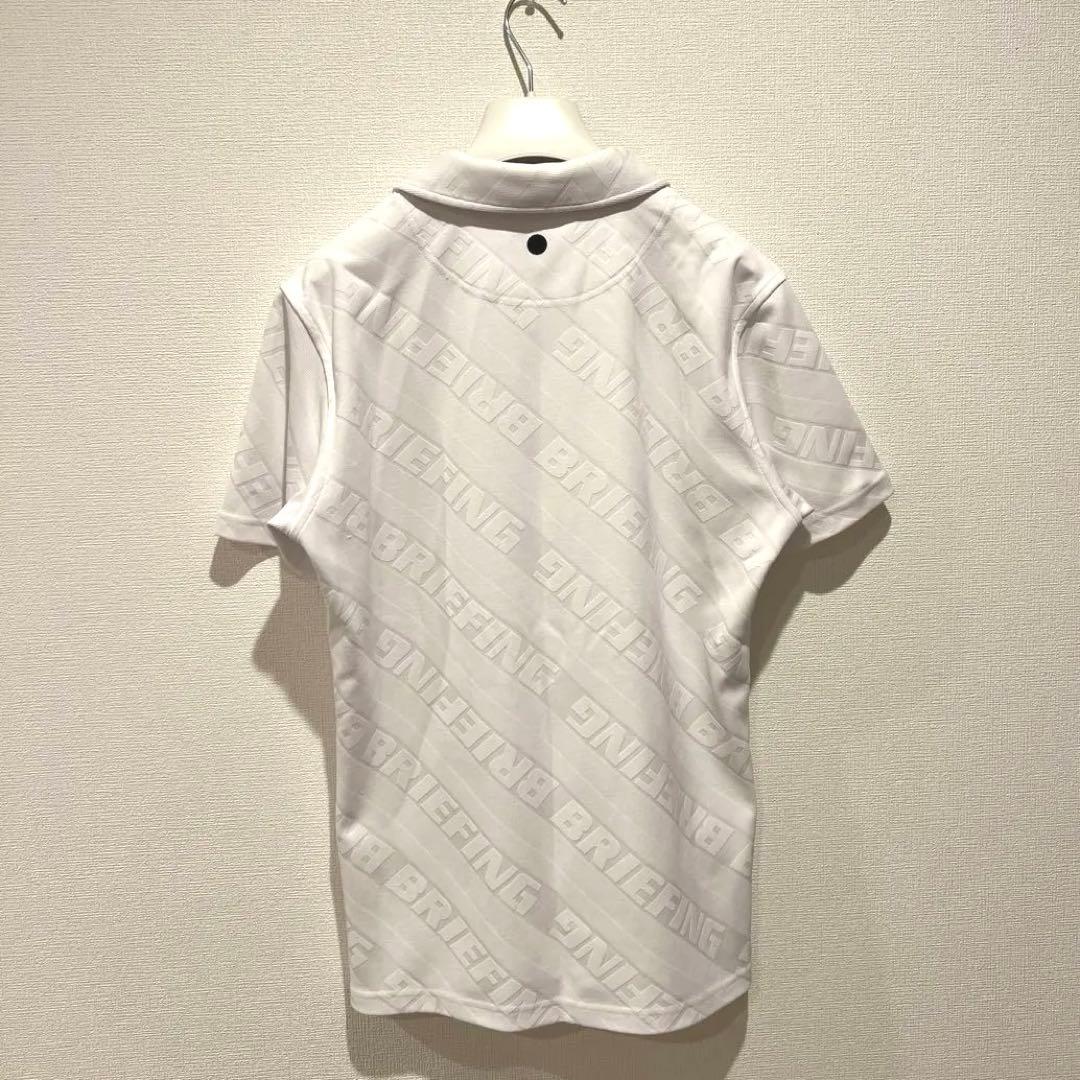 BRIEFING ホワイトポロシャツ メンズM