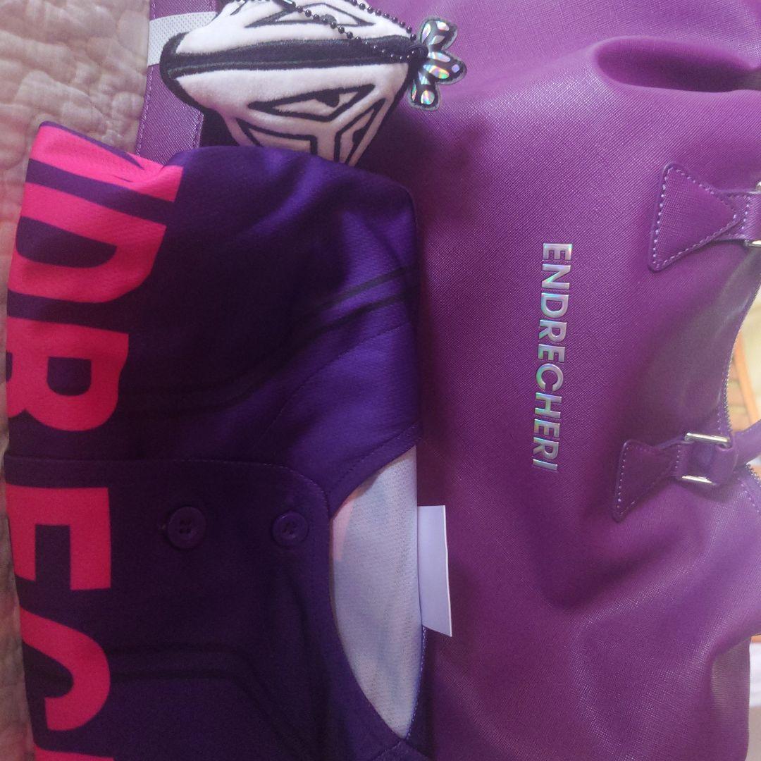 ENDRECHERI 紫 Tシャツ、鞄等3点