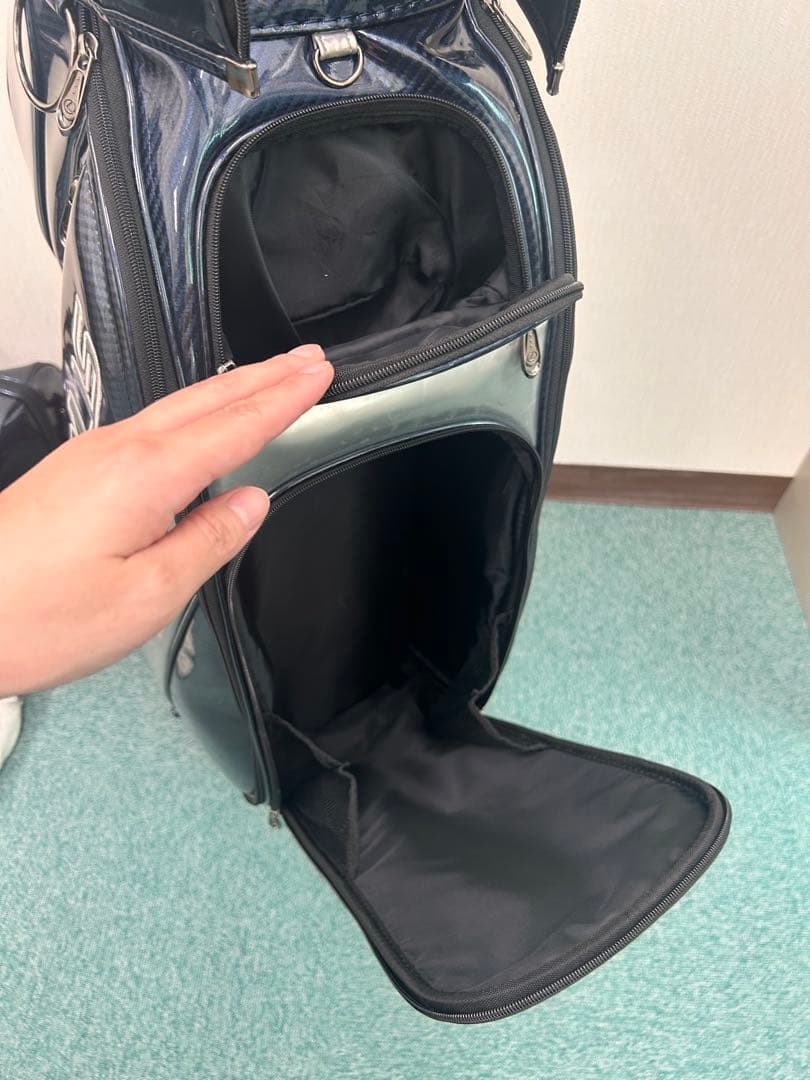 【美品】Lexus キャディバッグ&ボストンバッグ アイアンカバー付 レクサス