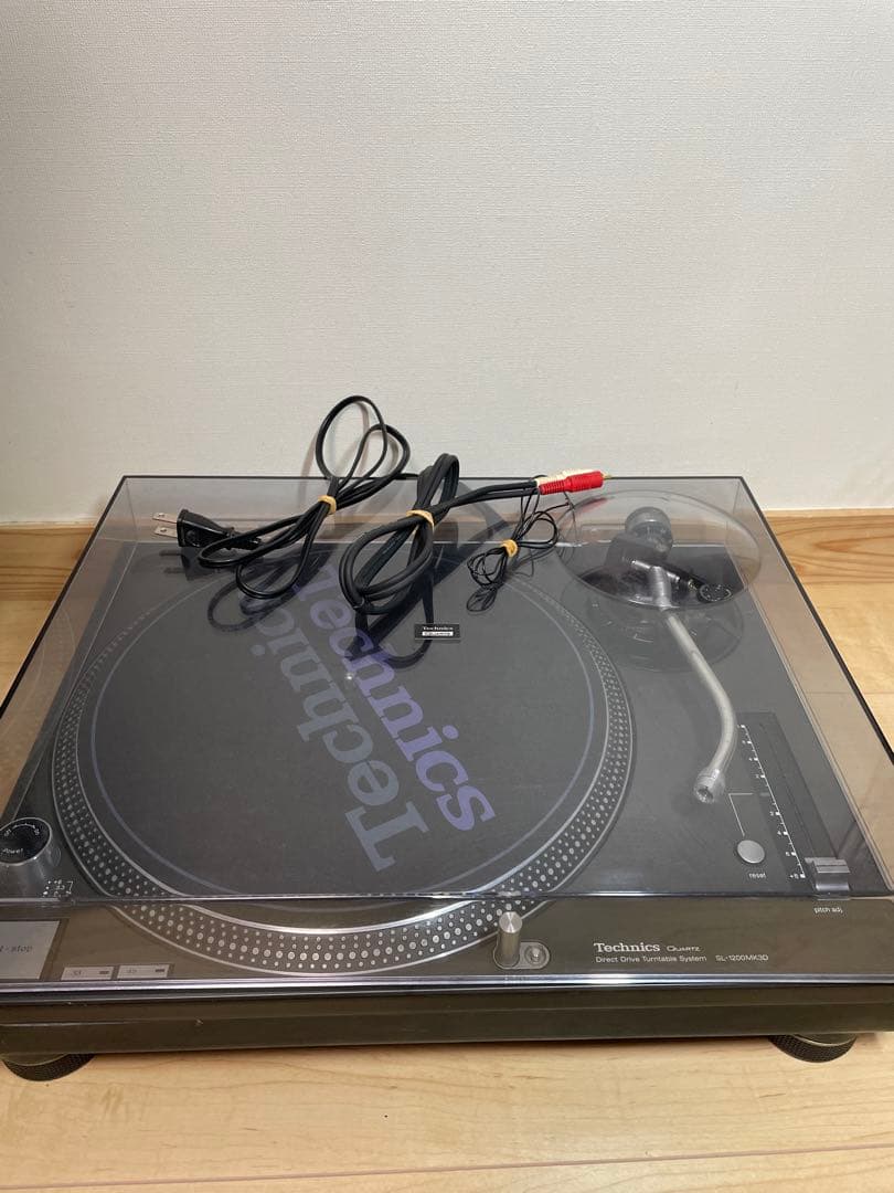 Technics SL-1200MK3D ターンテーブル ブラック 黒