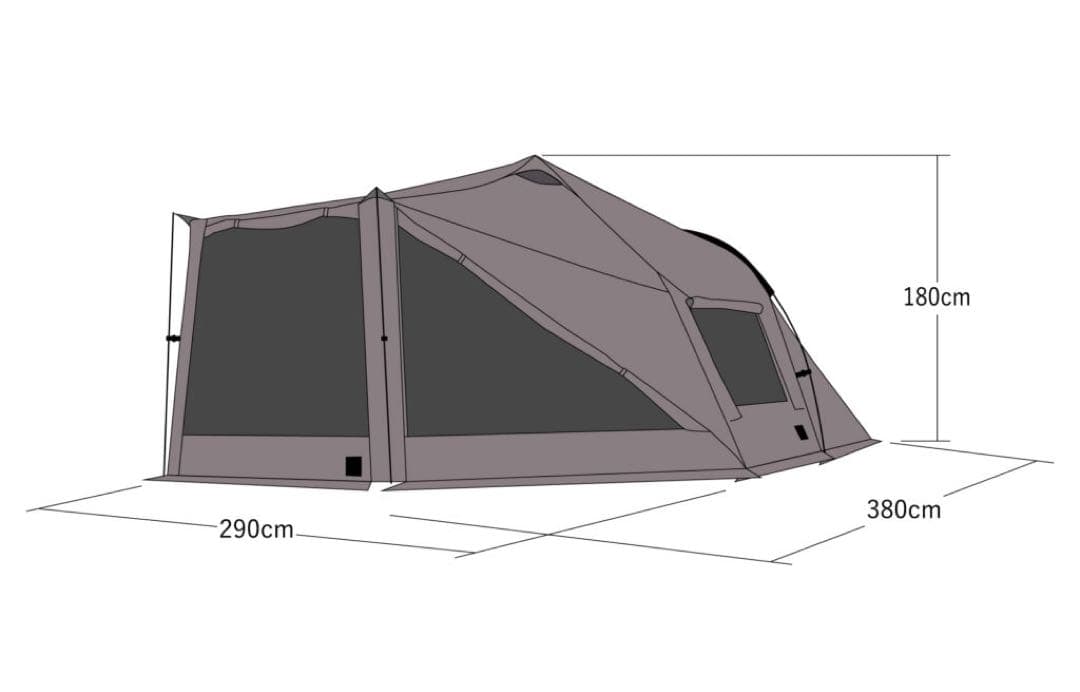 【新品・未使用】 RATEL WORKS ラーテルワークス　ヴァルライトテント